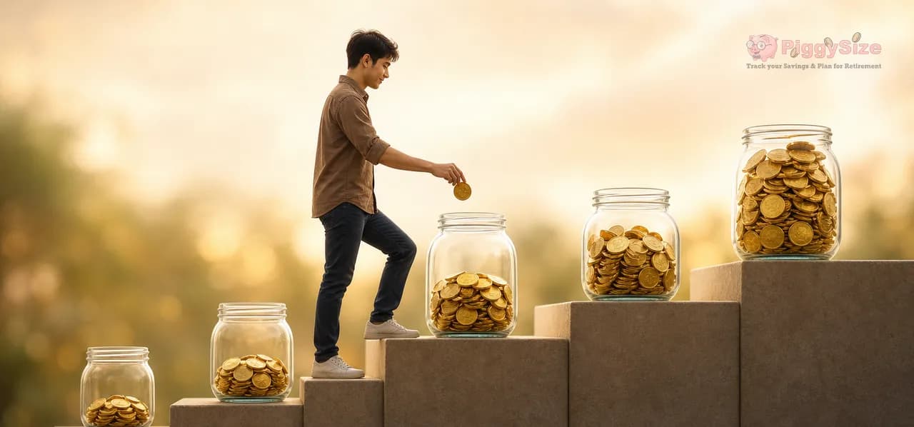 How much should you have in savings by age?
