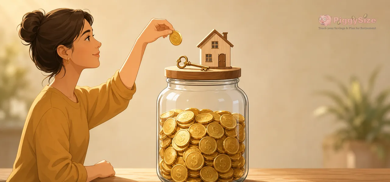 How to save for a house down payment